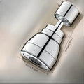 Kitchen Sink Faucet Aerator 3 Modes Anti-splash Water Saving Tap Nozzle Universal Rotate Water Filter Tap Sprayer Adapter Qme 1pc