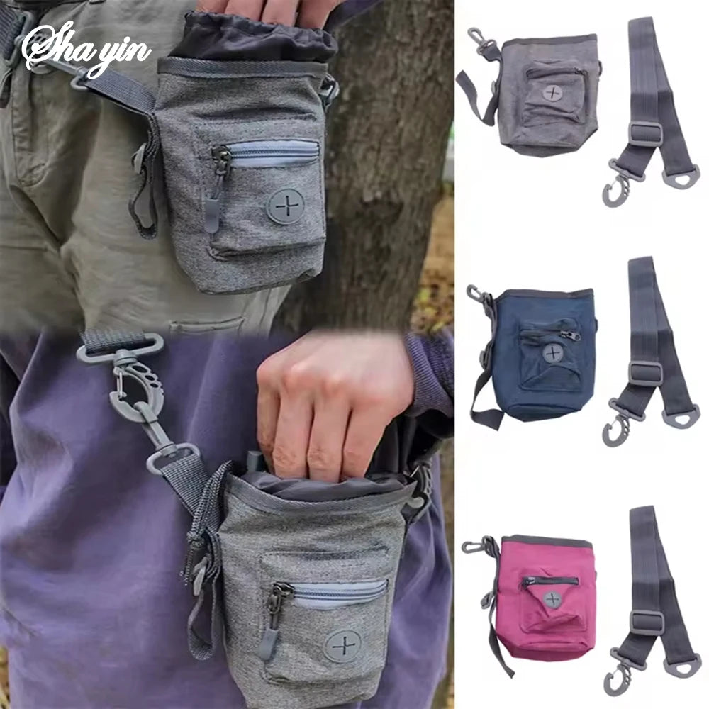 Portable Dog Training Pouch Bag Dog Training Treats Food Pouches, Fanny Pack Treat Holder Dog Treat Bags Toys Or Pet Qme