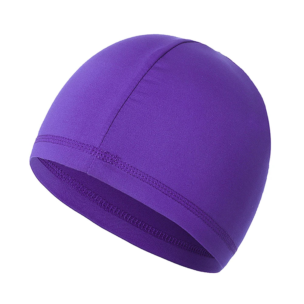 Cooling Skull Cap Helmet lining Beanie Dome Cap Breathable Sweat Adsorption Cycling Running Hat for Cycling Helmet Quick Dry Hat Qme PURPLE