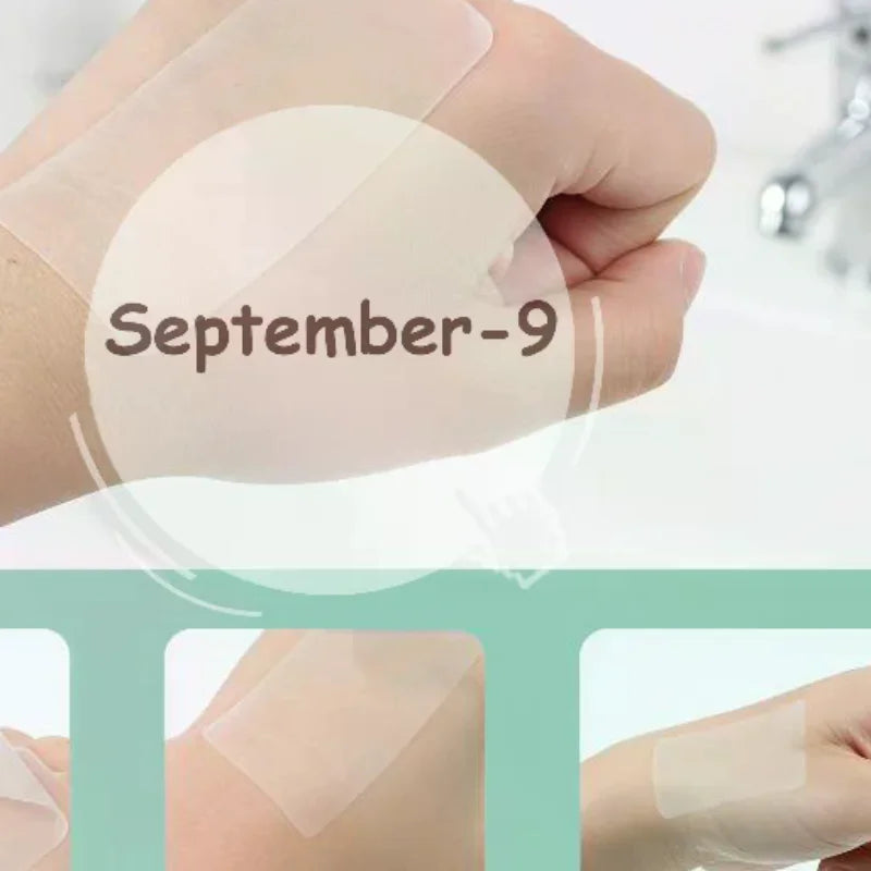 1 Roll Hydrocolloid Wound Dressing Painless Removal Adhesive Bandage Qme Default Title