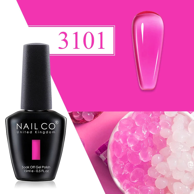 NAILCO Springsummer Hybrid Gel Nail Polish Semi-permanent UV Varnish
