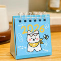 2026 Cute Cartoon Dog Calendar Portable Pocket Year Simple Ins Small Qme A4