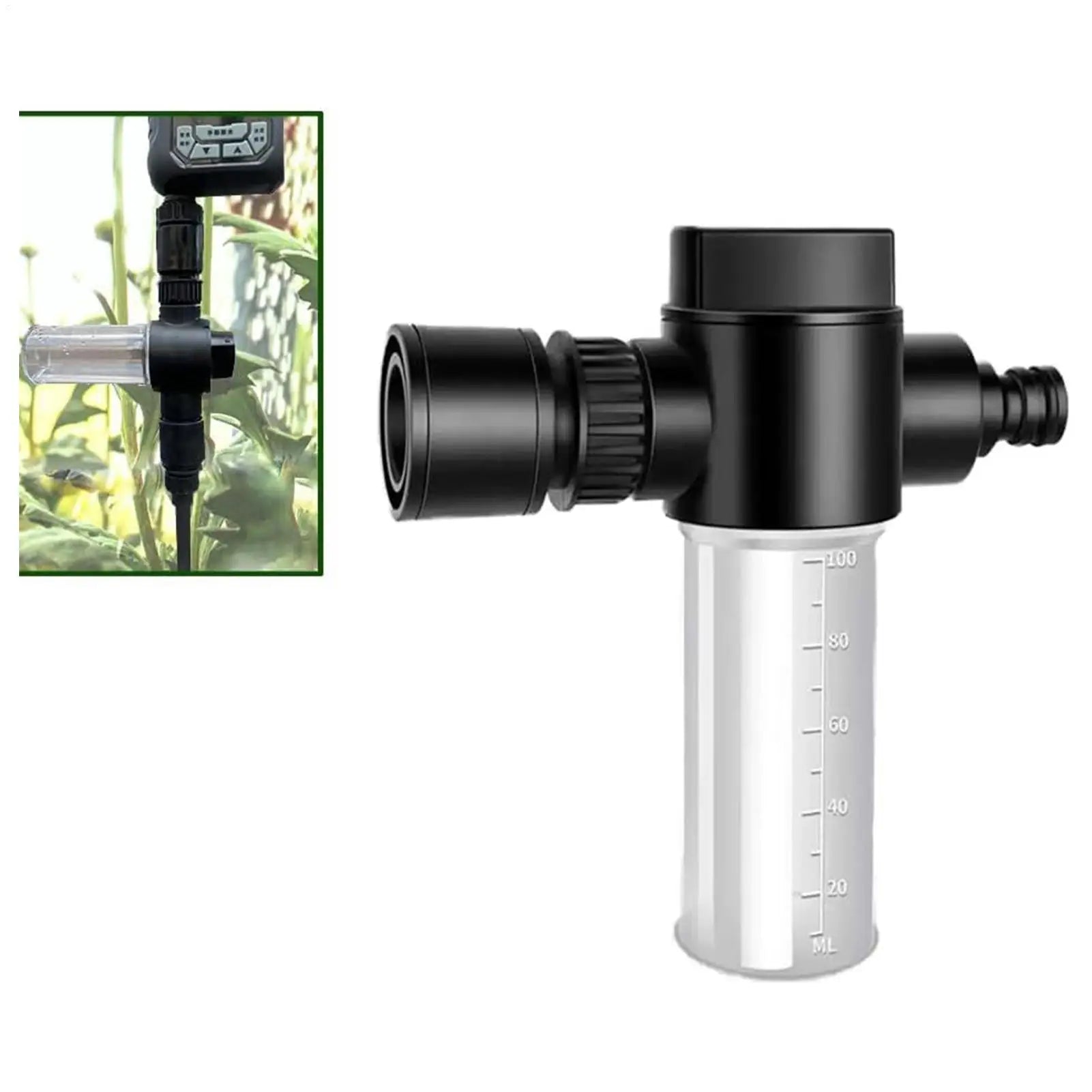 NEW Foam Sprayer for Water Hose 100ml Gardening Foam Hose Sprayer Adjustable Sprinkler with Scale Gardening Accessories Qme