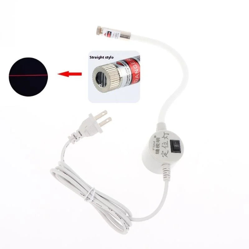 FSM Point Laser Work Light Precision Sewing Machine- Qme Red linear 100mw