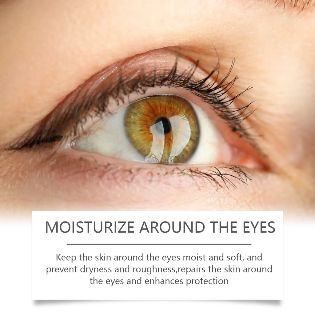 Bee Venom Eye Cream Hydrating & Firming Removal Eye Bag Anti Puffiness Fade Dark Circles Anti-Wrinkle Delicate Eye Area Care Qme