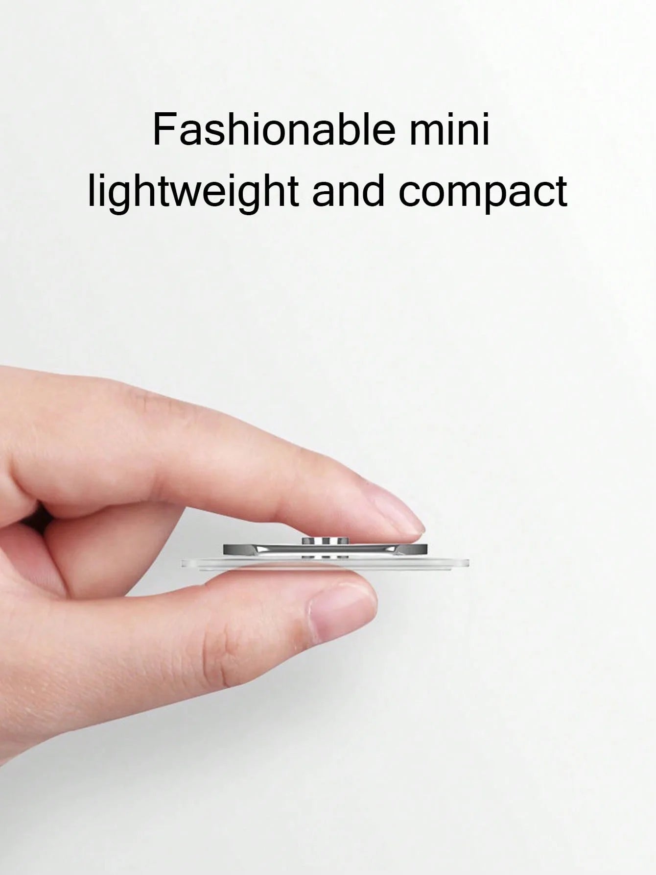 Randomly Shaped Transparent Mobile Phone Ring Holder Acrylic Crystal Qme
