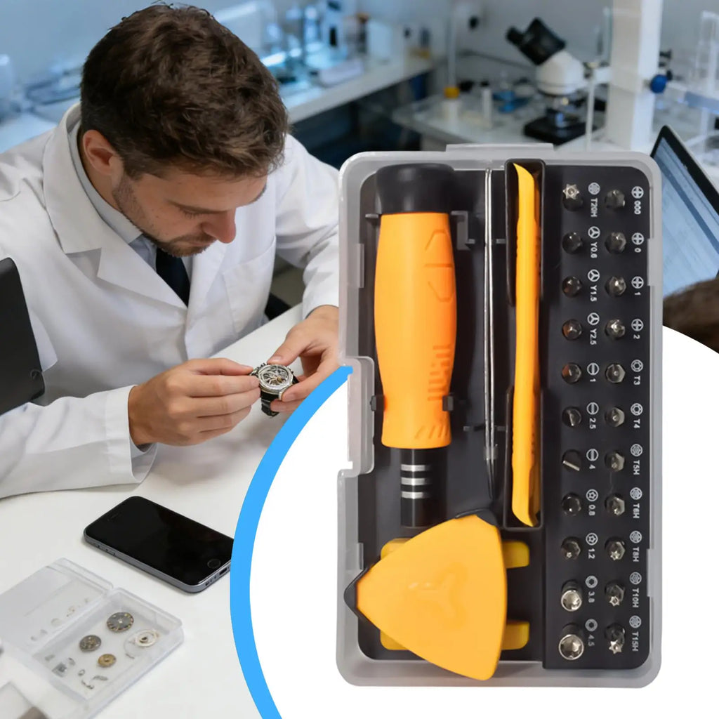 Precision Screwdriver 1 Disassembly Tools Tweezers Magnetic Bit Qme