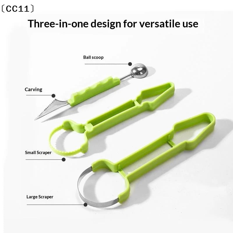 1 Fruit Knife Baller Scooper Meat Extractor Watermelon Cantaloupe Qme