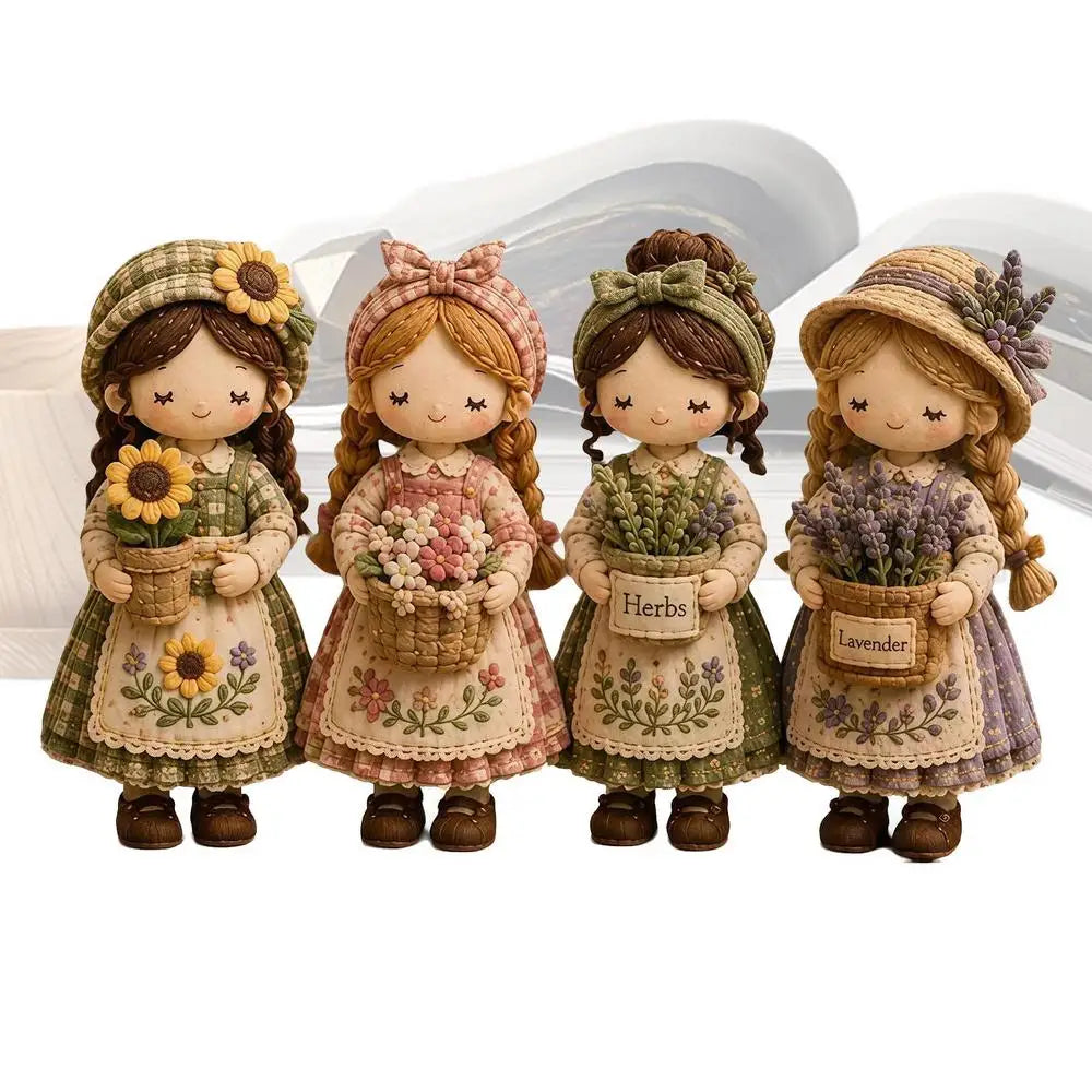 Sewing Doll Handmade Room Decor Crafting Cute Making Women Girls Qme 2 China Mainland