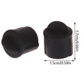 Uxcell 10pcs Silicone BNC Anti-Dust Stopper Cap Cover for Female Jack Black Inside Install Dia 9.5 mm - 11 mm. Qme Black 10PCS