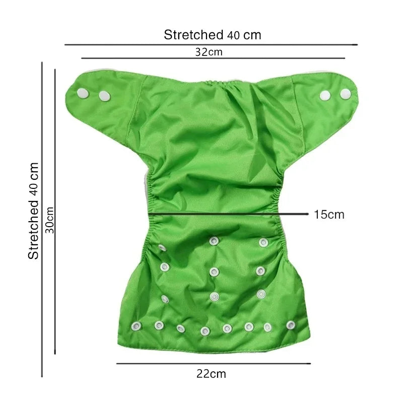 Baby Training Pants Buttons Diaper Baby Underwear Summer Washable Breathable Diaper Pants Baby Diapers Cotton Learning Trousers Qme