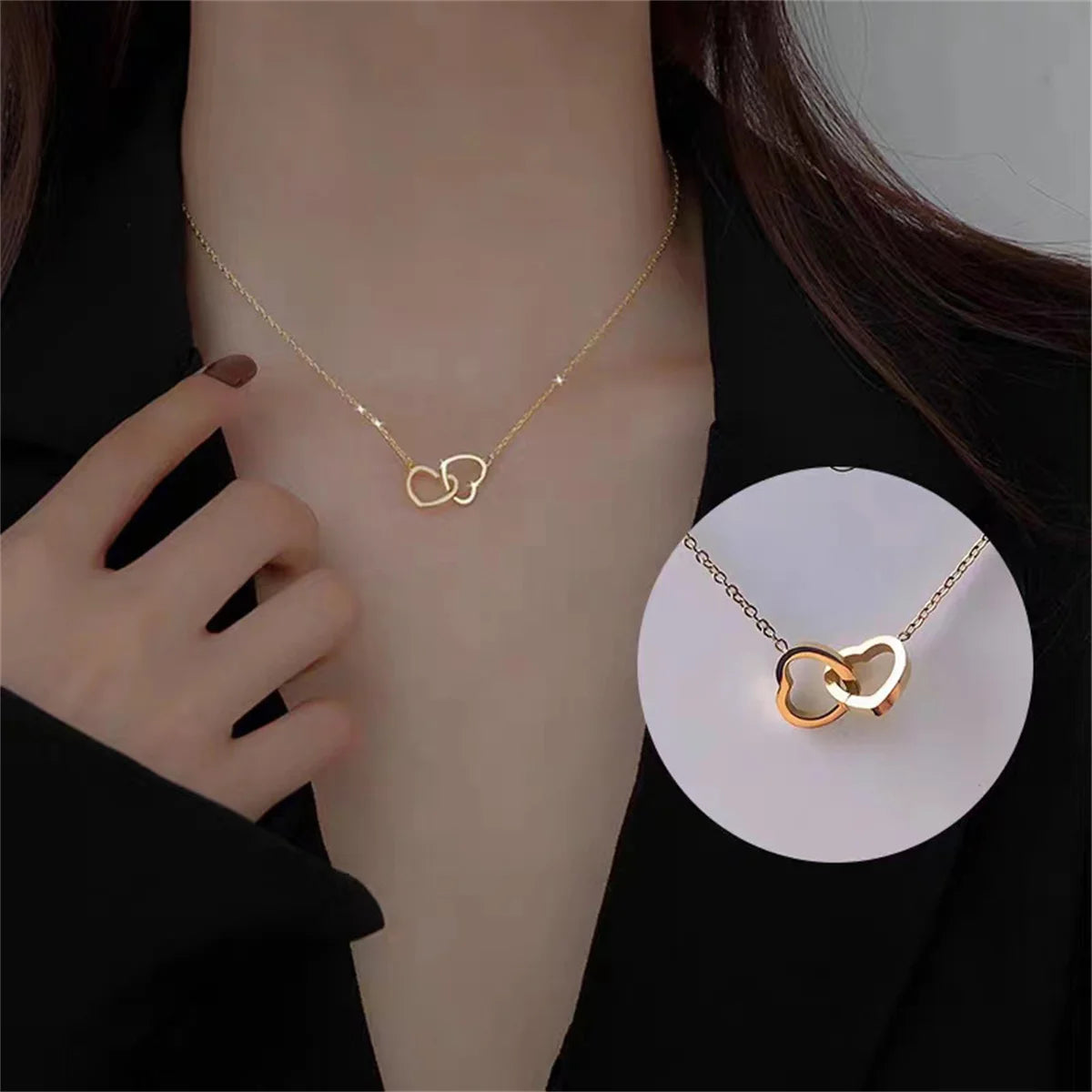 Fashion Dainty Initial Femme Letter Choker Necklace Girl Cool Pendant Jewelry Gift Wholesale Girls Gift Qme