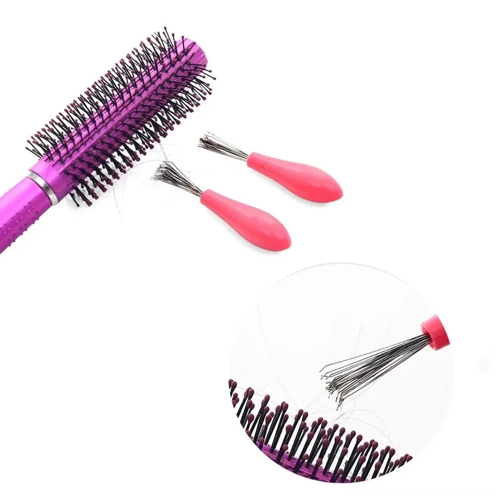 Comb Hair Brush Cleaner Plastic Metal Cleaning Remover Embedded Tool Qme