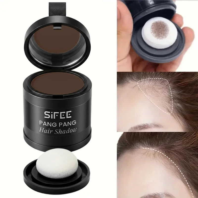 3 Hair Line Powder Black Root Up Natural Instant Waterproof Hairline Qme