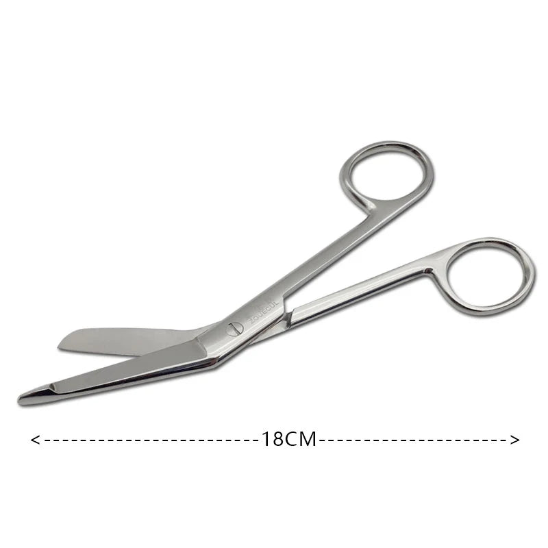 Stainless Steel Medical Plaster Clamp Scissors Polymer Hardness Gauze Qme