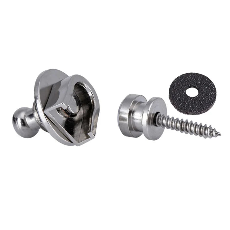 Guitar Strap Lock Metal Bass Studs Anti-offguitar Locks Qme