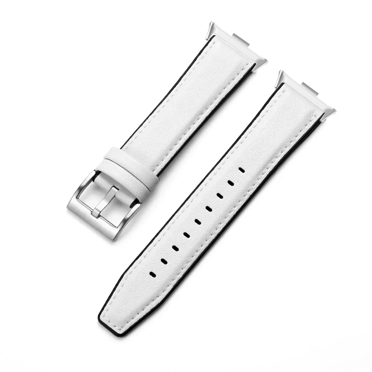 Band Leather Bracelet for Redmi watch 4 Wrist Strap for Xiaomi Mi band 8 pro watchband Smart watch Sports Strap Accessoeies Qme WhiteS-S Redmi Watch4