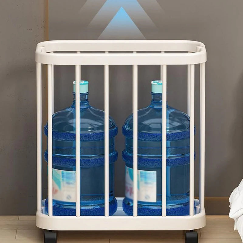 Sports Fitness Equipment Storage Rack Ball Basket Laundry Portable Qme Default Title