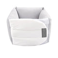 Deep Sleep Lumbar Support Pillow Flannel Waist Cushion For Back Pain Relief Side Sleeper Belly Sleeper Waist Brace Qme WHITE CN
