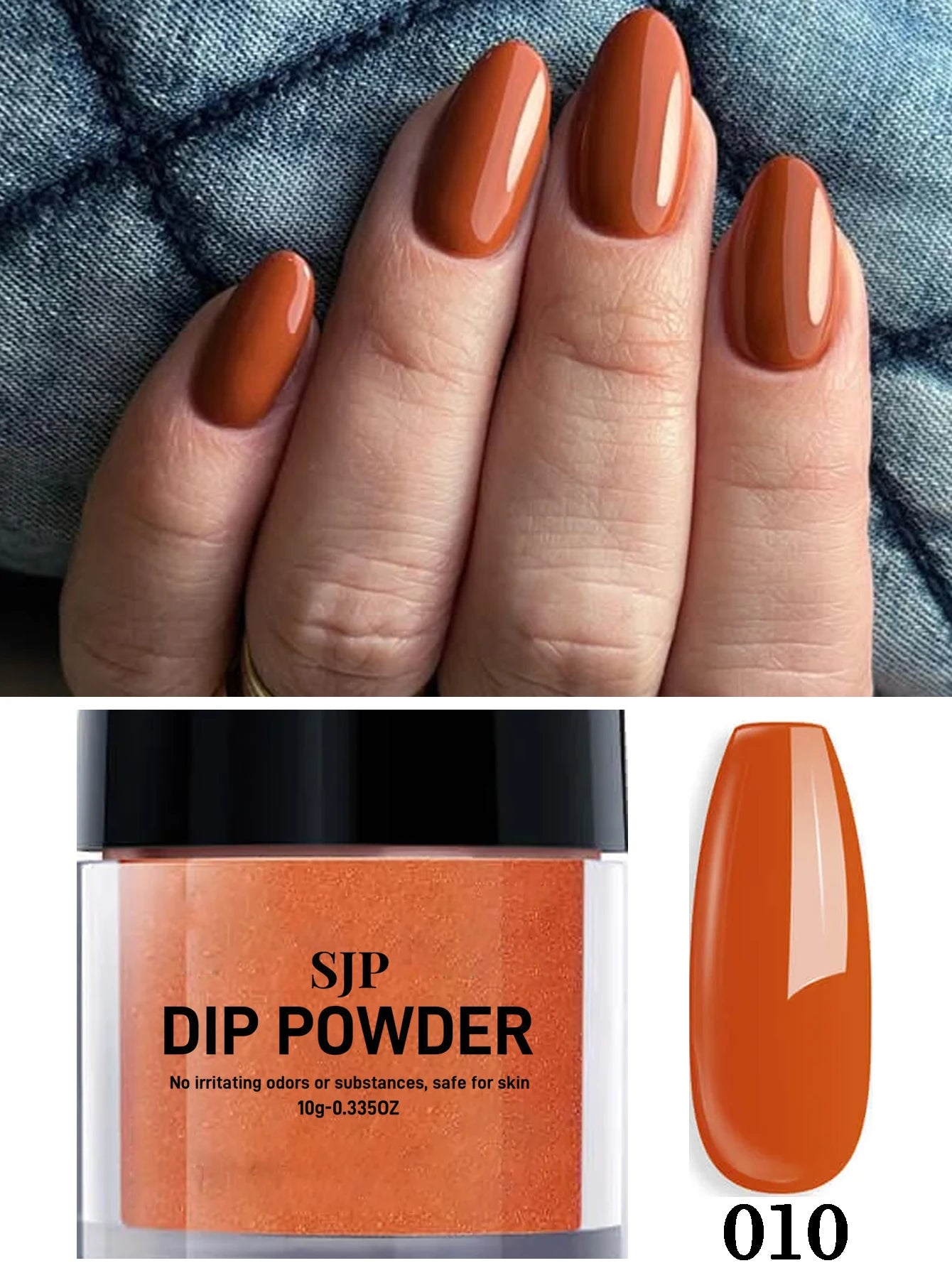 Dip Powder Nail French Manicure Suitable Home Salon DIY Long Lasting Qme 10