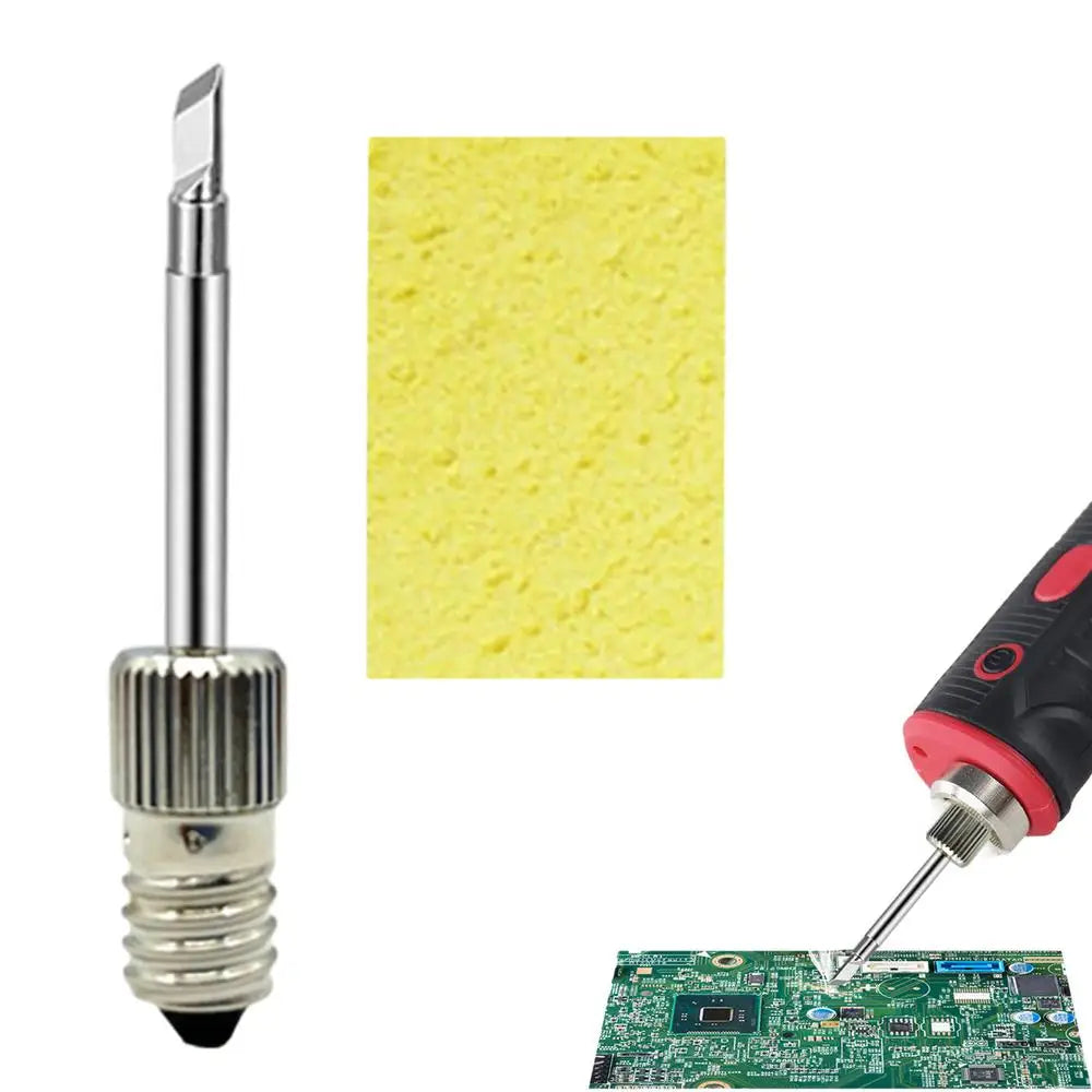 USB Soldering Iron Tip Wireless Battery Portable Heat-resistant Qme as show China Mainland