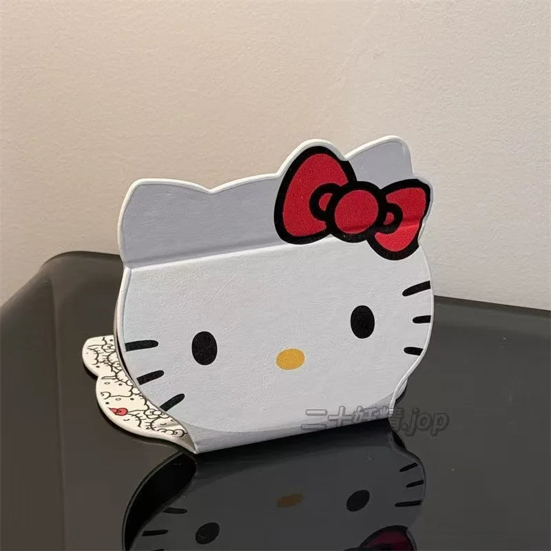 Hello Kitty Folding Makeup Mirror Creative Portable Mini Stands Desk Qme 1