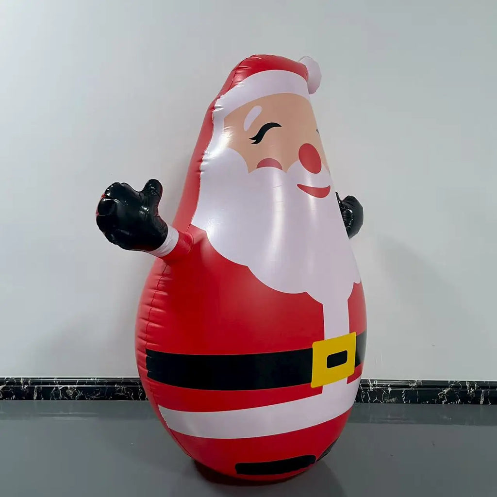 Inflatable Santa Claus PVC Wee Man Christmas Decoration for Outdoor Courtyard Mall Decorations Festive Activity Props Qme
