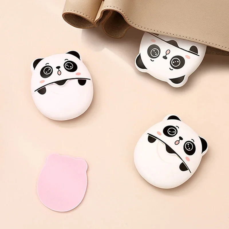 20/50pcs Travel Portable Soap Paper Disposable Hand Soap Cleaner Bath Washing Hands Clean Scented Slice Mini Paper Soap Qme