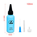 Alcohol Bottle Dispensing Rosin Washing Plate Water Anti-static Qme 100ml-blue