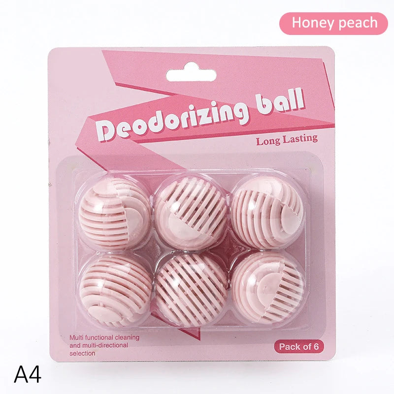 Deodorizer Freshener Balls Long-lasting Aromatic, Mildew And Insect Proof For Wardrobe, Shoe Cabinet, Bathroom, Gym Bag And Car Qme A4