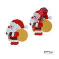 Christmas Lollipop Cards Candy Decor Insert Kindergarten Message Qme C 50pcs M