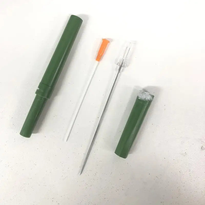 First Aid Emergency Tension Pneumothorax Thoracic Needle Complete Qme