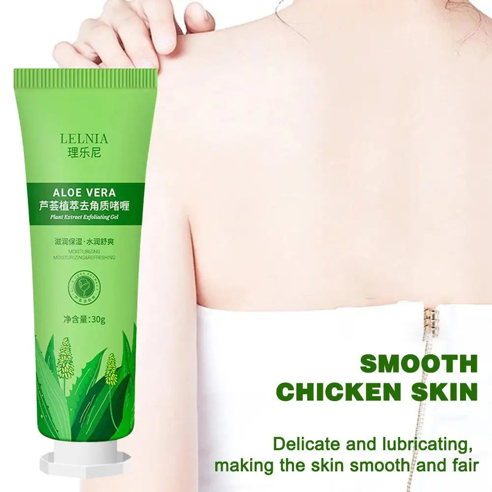 Facial Exfoliating Gel Non-scrub Gentle Exfoliant Face Body Dead Skin Qme