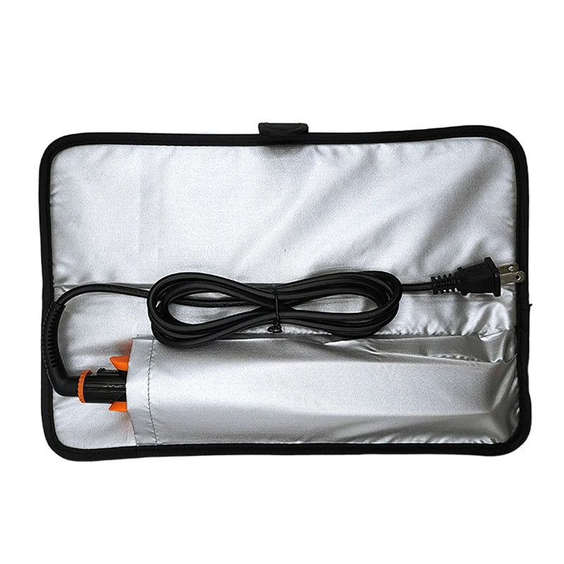 Hair Straightener Storage Bag Woman Folding Travel Bags Curling Qme