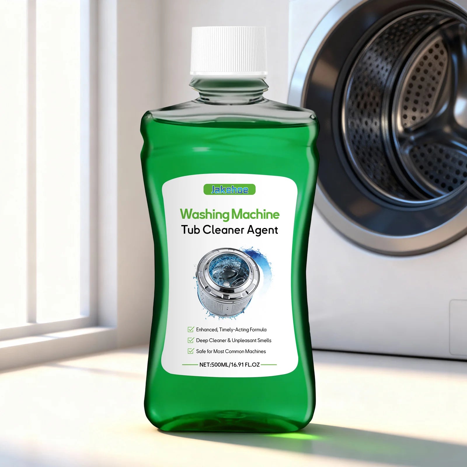 Washing Machine Sink Cleaner Remove Mold Spots Reduce Bacterial Growth Eliminate Odors Refreshing Suitable for Multiple Models Qme