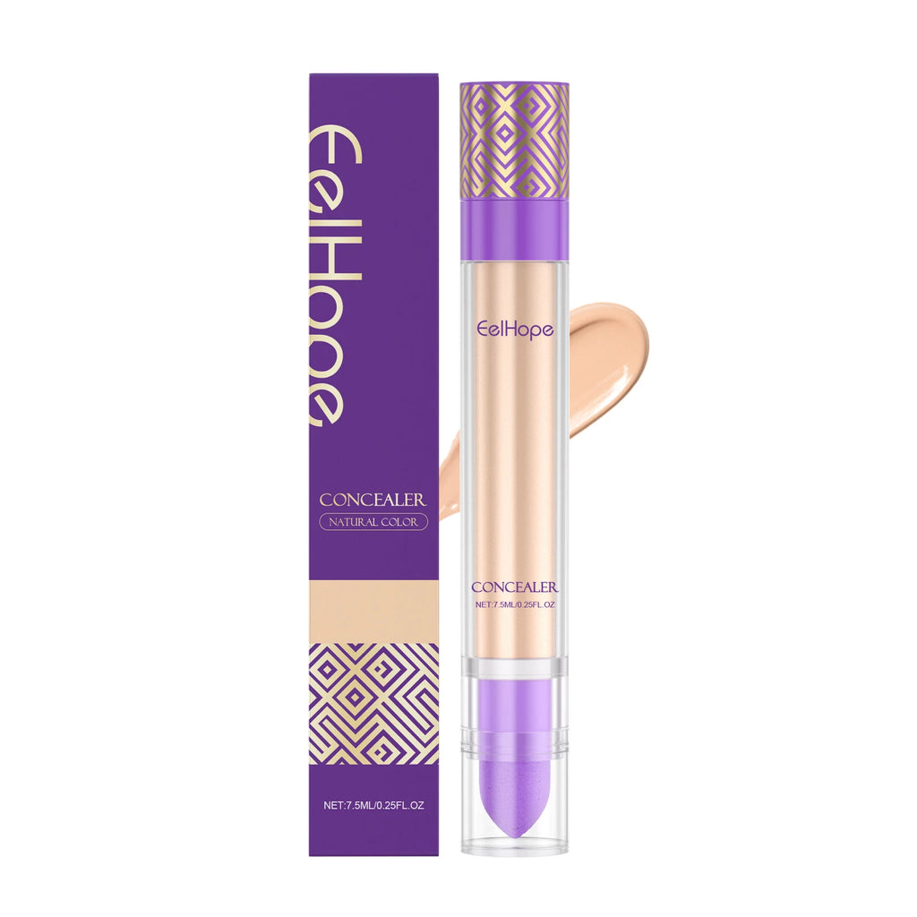 Concealer Improve Skin Elasticity Brighten Complexion Not Easy Remove Makeup Moisturizing Liquid Lightweight Dark Circle Blemish Qme Natural