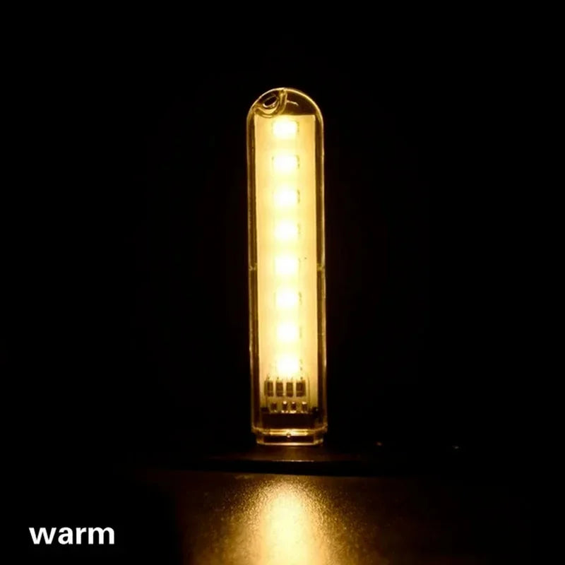 5V Camping Light USB Outdoor Tent Lamp Emergency Lantern LED Mini Qme Yellow