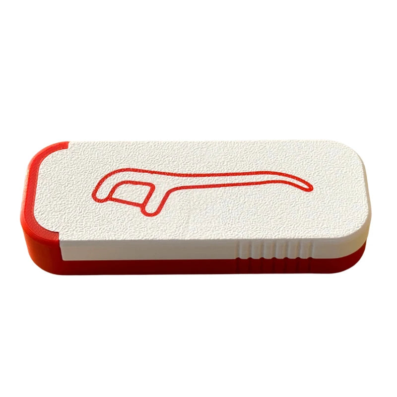 Mini Sliding Storage Box Small Items Home Office Travel Portable Qme