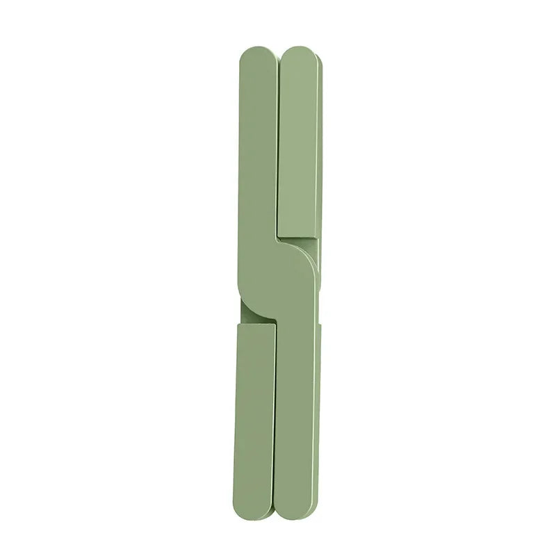 1pc X-Shaped Heat-Resistant Foldable Silicone Trivets Folding Trivet for Hot Pots and Pans Non-Slip Space-Saving Easy to Clean Qme green