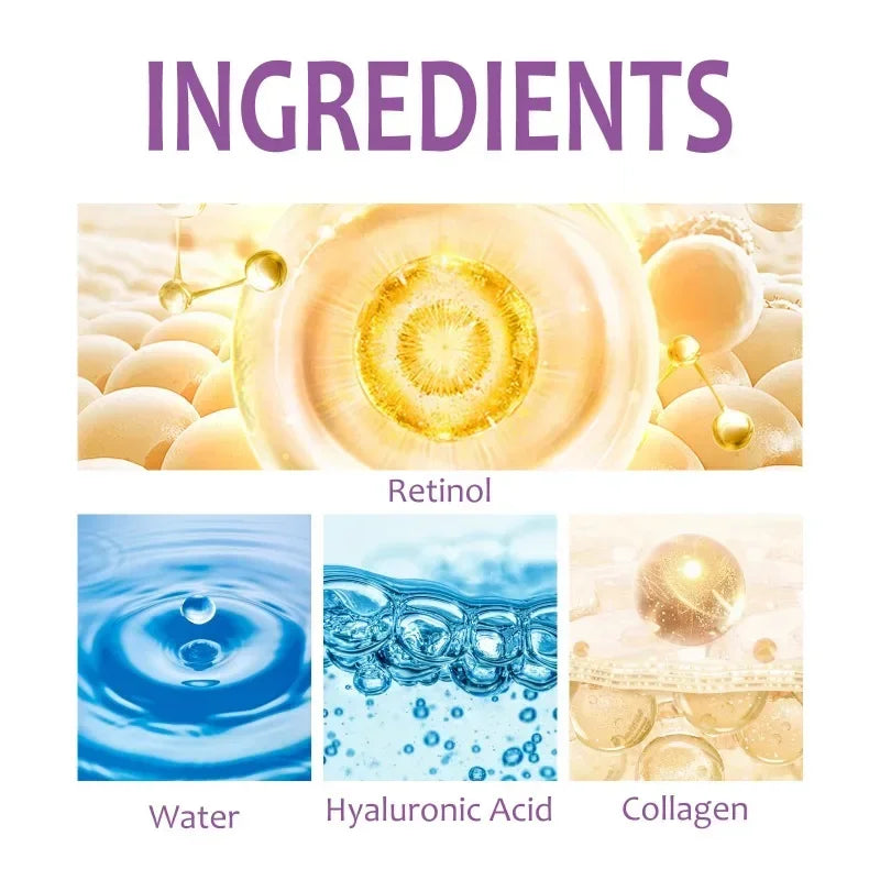 Retinol Neck Cream Reduce Wrinkles Moisturizes Tighten Lift Skin Qme