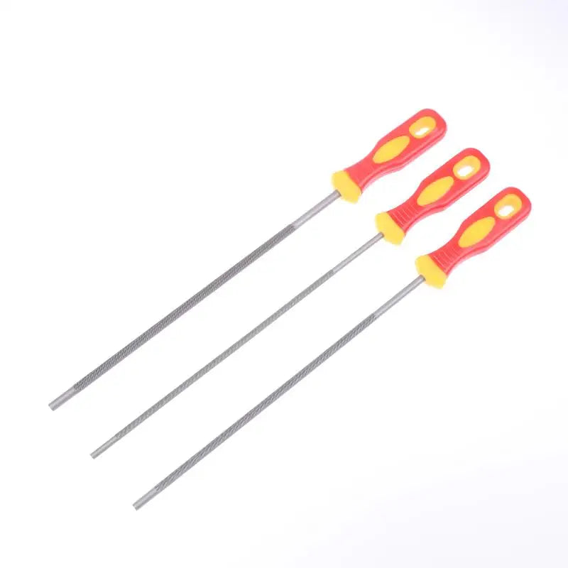 3/6Pcs Chainsaw File Hand Tools 4.0/4.8/5.5cm Sharpening Chainsaw Saw Chain Files Sharpener For Woodwork Qme White 3pcs
