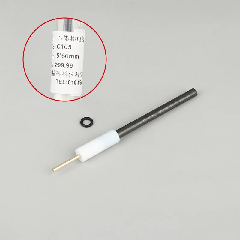 3/4/5/6MM Electrode Research Rod Electrolysis High-purity Electrolysis Anode Carbon Rod Qme 5x60mm