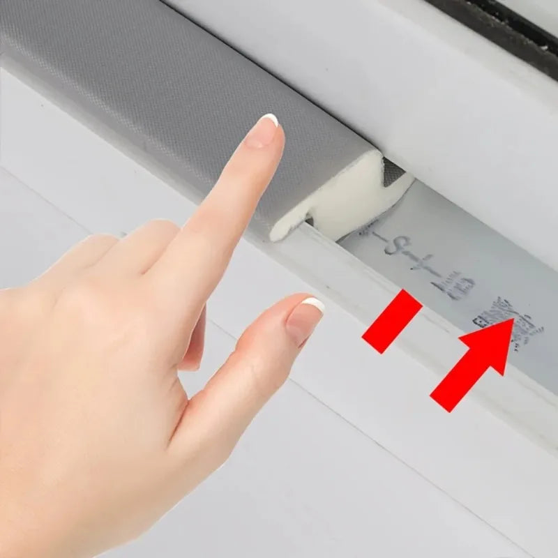 TPU Seal Strip Sliding Windows Door Windproof Waterproof Soundproof Qme