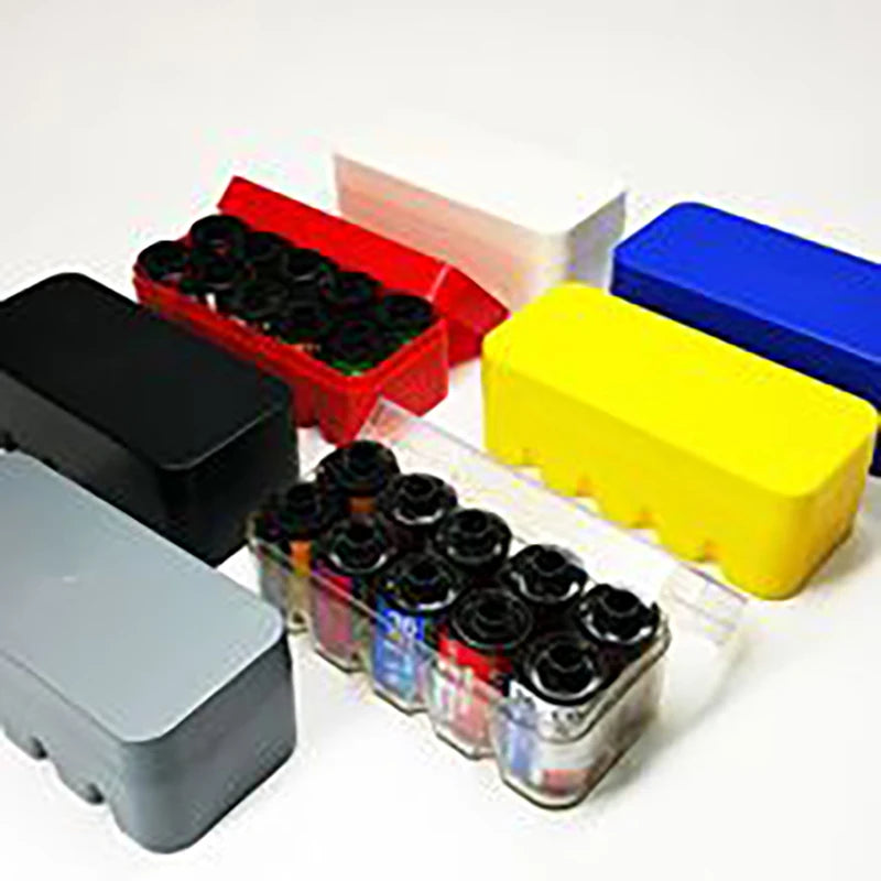 Multi-format Hard Plastic Film Storage Box Case Container 135 Black Qme
