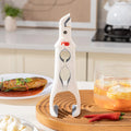 3-in-1 Anti Scalding Clip Tray Holder Bowl Multifunctional Slip Home Qme White