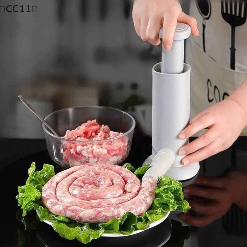 CC112in1 Homemade Sausage Maker Stuffing Pipe Manual Fast Meat Qme