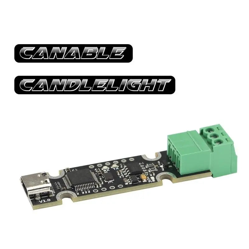CAnable Candlelight Compatible USB CAN Adapter Klipper Firmware Qme