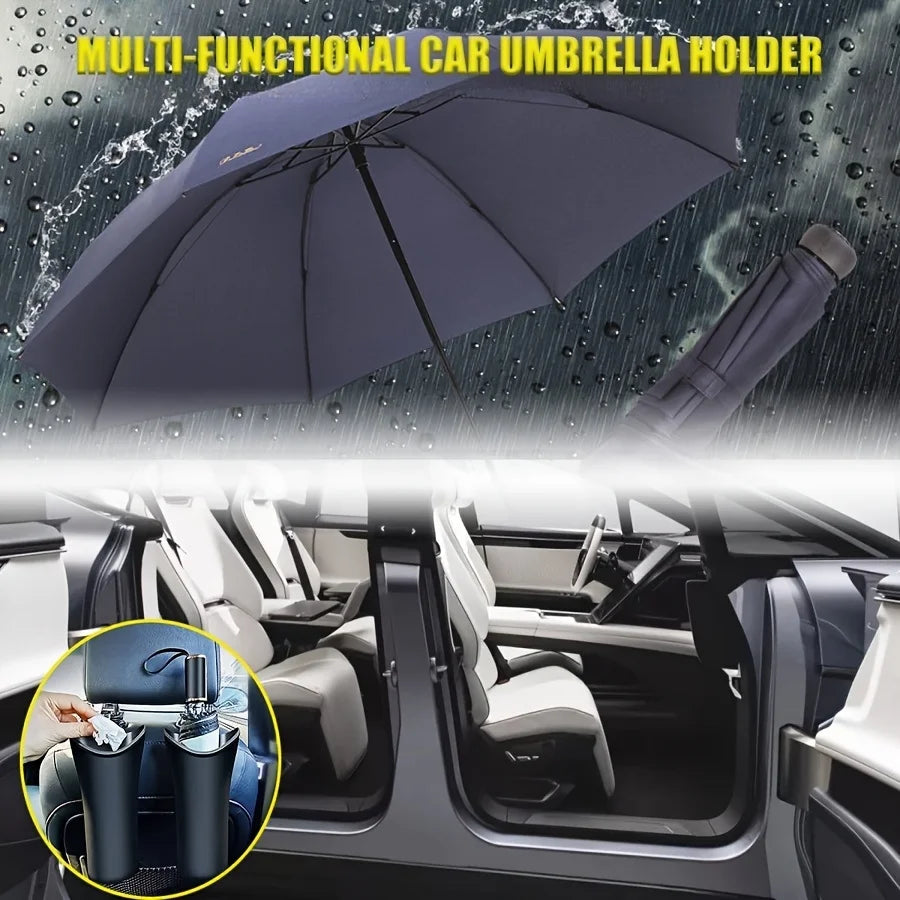 Keep Your Car Organized and Clean with this Stylish Hanging Trash Can! Qme