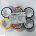 6 Pack Duct Tape Waterproof Adhesive Cloth Tape Multi Color Fabric Tape for DIY Craft Packaging Pipe Repair Household Fixing Qme 6 Pack 20M 48mm