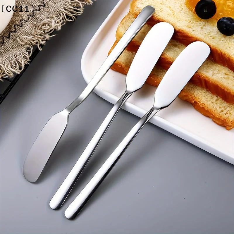 CC111 Stainless Steel Butter Knife Breakfast Sandwich Spreader Cheese Qme